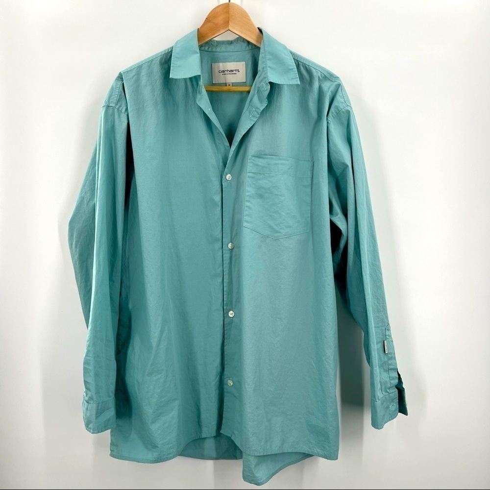 Carhartt work in progress button down long sleeve medium blouse